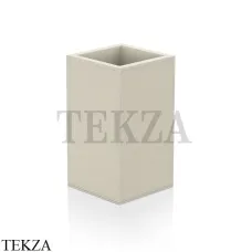 Decor Walther BROWNIE KOE Стакан настольный 0937447, бежевый, эко-кожа