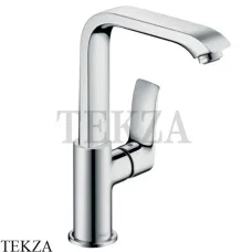Hansgrohe Metris Смеситель для раковины, без сливного гарнитура 31081000, хром глянец