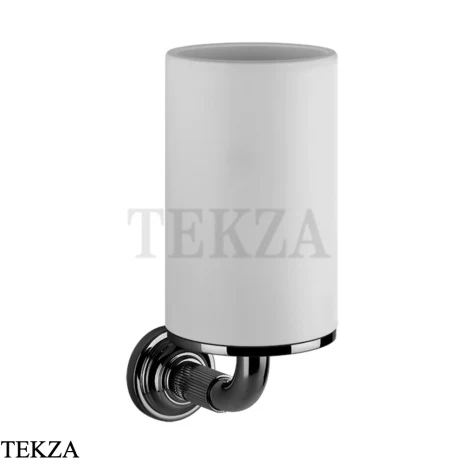 Gessi VENTI20 Стакан настенный белый 65407-706, Black Metal PVD