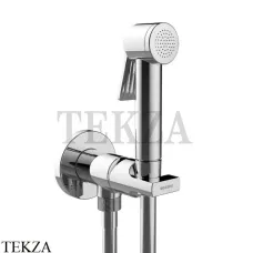 Bossini PALOMA APICE Гигиенический душ с прогрессивным смесителем, шланг CROMOLUX E34002B.030, хром глянец