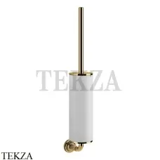 Gessi VENTI20 Ершик туалетный настенный белый 65419-727, Brushed Brass