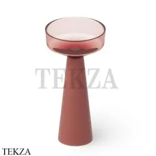 Dea Design Pedestal Basin Раковина напольная Glasstech DD2018 425 R5, Pomegranate R5
