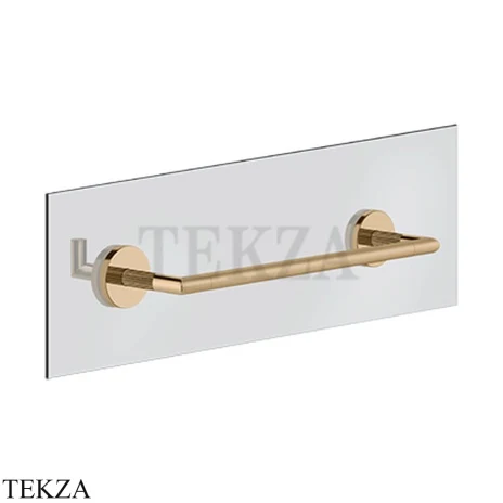 Gessi INGRANAGGIO Полотенцедержатель для крепления на стекло, 30 см 63924-735, Warm Bronze PVD