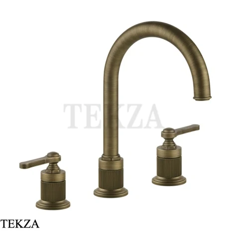 Gessi VENTI20 Смеситель для раковины зонтичный, без донного клапана 65016-713, Antique Brass