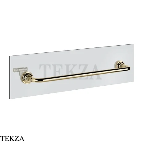 Gessi VENTI20 Полотенцедержатель для крепления на стекло, 45 см 65513-710, Brass PVD