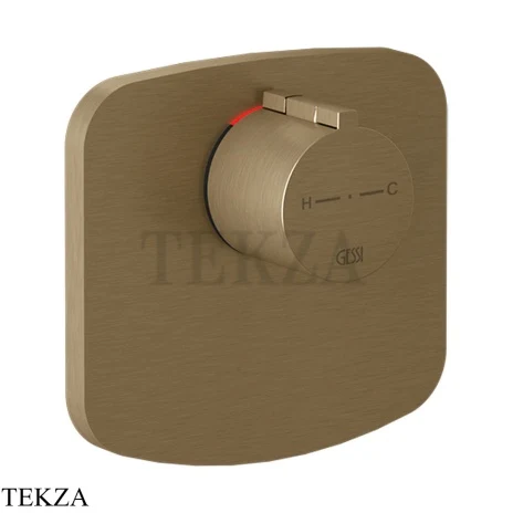 Gessi Ingranaggio-Anello Термостатический смеситель, внешняя часть 43256-791, Deep Bronze Br. PVD