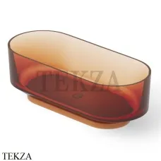 Dea Design Shadow Ванна отдельностоящая овальная 170x72 Glasstech DD8675 1700 R1, Sunset R1