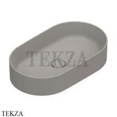 Catalano Zero Раковина накладная 60 см, без перелива 0122600032, Tortora матовый