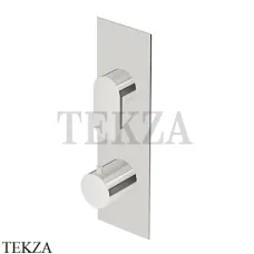 Zucchetti Octo Термостат для душа на 2 потока, внешняя часть ZOC646.C3, brushed nickel
