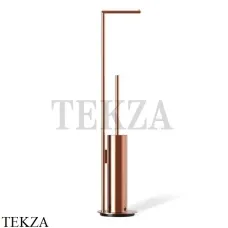 Decor Walther MIKADO MK SBK Стойка с ершиком и бумагодержателем 0522316, розовое золото Decor Walther MIKADO MK SBK Стойка с ершиком и бумагодержателем 0522316, розовое золото
