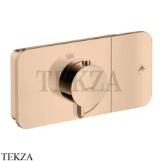 Axor ONE Термостат для душа 1 поток, внешняя часть 45711300, Polished Red Gold