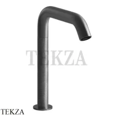 Gessi 316 CESELLO Электронный смеситель высокий, с кран-фильтром 54480-707, Black Metal Brushed