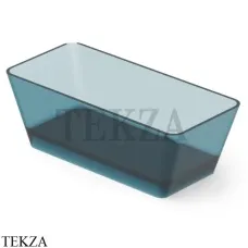 Dea Design Modern Ванна отдельностоящая прямоугольная 150x68 Glasstech DD8603 1500 R11, Dark Blue R11
