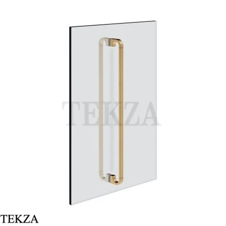 Gessi Perle Полотенцедержатель для крепления на стекло, 60 см 74635-726, бронза Brushed