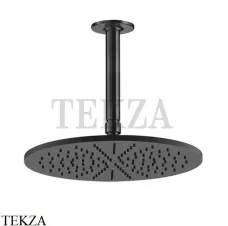 Gessi INCISO SHOWER Верхняя душевая лейка с кронштейном 58252-707, Black Metal Brushed