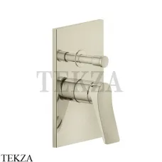 Gessi RILIEVO Смеситель для душа на 2 потока, внешняя часть 59079-720, Nickel PVD Gessi RILIEVO Смеситель для душа на 2 потока, внешняя часть 59079-720, Nickel PVD