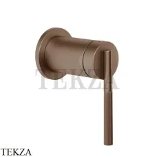 Gessi INGRANAGGIO Смеситель для душа-рычаг управления 63561-708, Copper Brushed