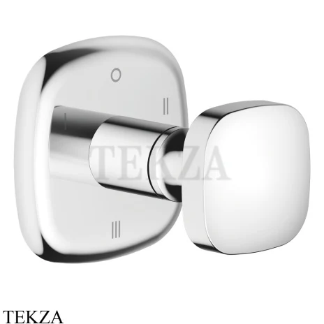 Dornbracht COYA Переключатель на 3 потока, внешняя часть 36210404-00, хром глянец