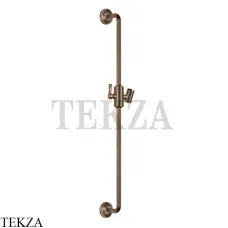 Gessi VENTI20 Штанга для ручного душа с держателем 65145-708, Copper Br. PVD