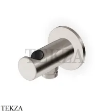 Zucchetti Вывод для душа с держателем Z93933.C3, brushed nickel