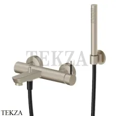 Newform O’RAMA Смеситель для ванны наружный, с гарнитуром 68440C.M2.071, Gold Satin