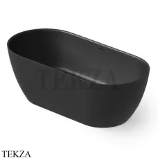 Dea Design Edge Ванна отдельностоящая овальная 170x80 Solid Surface DD8670 1700 16, Black №16