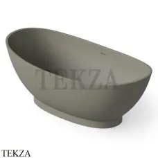 Dea Design Elegant Ванна отдельностоящая овальная 155x78 Solid Surface DD8620 1550 4, Light Grey №4