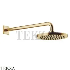 Dornbracht IMO Верхний душ с настенным креплением 28649670-28, латунь сатин Brushed Dornbracht IMO Верхний душ с настенным креплением 28649670-28, латунь сатин Brushed