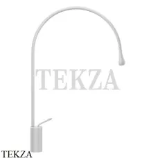 Gessi Goccia Смеситель для раковины высокий, без сливного гарнитура 33606-279, белый матовый