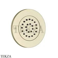 Gessi INCISO SHOWER Боковая форсунка поворотная, внешняя часть 32982-710, Brass PVD