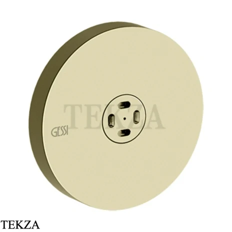 Gessi INCISO SHOWER Боковая форсунка с распылителем 32977-710, Brass PVD