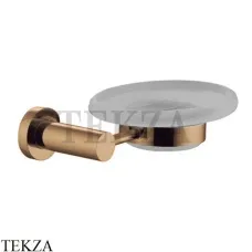 FIMA Carlo Frattini ROTOLA Мыльница настенная, стекло матовое F6003/2ZL, Amber Bronza