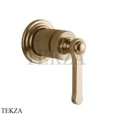 Gessi VENTI20 Смеситель для душа, 1 поток, внешняя часть 65131-726, Warm Bronze Br. Gessi VENTI20 Смеситель для душа, 1 поток, внешняя часть 65131-726, Warm Bronze Br.