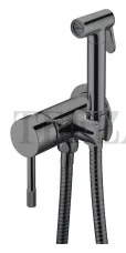Boheme Uno Гигиенический душ в комплекте со смесителем, Uno 467-SGM Shine Gun Metall