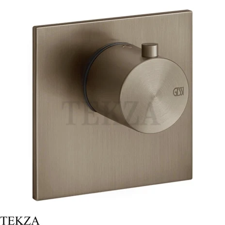 Gessi 316 WELLNESS Термостатический смеситель, внешняя часть 54554-761, Coffee Bronze Brushed PVD