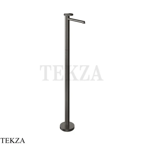 Gessi ANELLO Смеситель для раковины напольный, внешняя часть 63393-707, Black Metal Brushed PVD