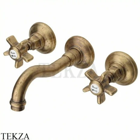 Nicolazzi Dames Anglaises Смеситель для раковины, внешняя часть, 1477EXTOG18, Raw Brass