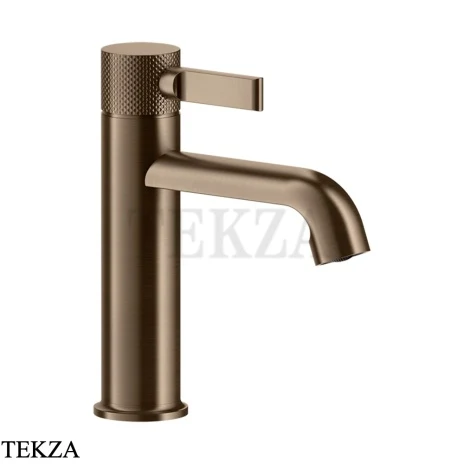 Gessi INCISO Смеситель для раковины низкий, без гарнитура 58002-761, Coffee Bronze Br. PVD