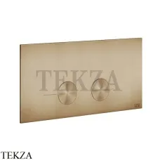 Gessi Клавиша смыва для инсталляции Viega PREVISTA 54621-726, Warm Bronze Br.