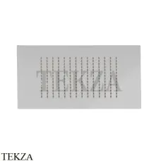 Newform Душевая лейка квадрат, стальная с дождевой струей 683.21.018, хром глянец