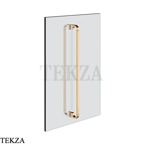Gessi Perle Полотенцедержатель для крепления на стекло, 60 см 74635-735, бронза глянец