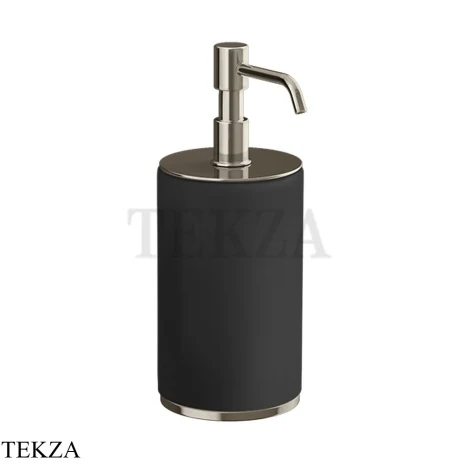 Gessi INCISO accessories Дозатор для жидкого мыла настольный, черный 66438-720, Nickel PVD