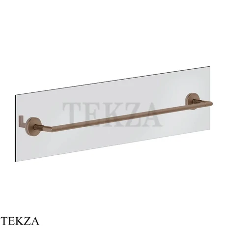 Gessi ANELLO Полотенцедержатель для крепления на стекло, 60 см 63828-708, Copper Brushed PVD