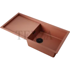 Omoikiri Sintesi 100 Кухонная мойка Artceramic прямоугольная с крылом 4997127 canyon