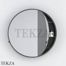 CIELO CATINO ROUND BOX Зеркальный шкаф круглый 75 см CASPCT75 CM, Cemento