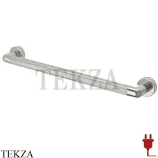 Margaroli Luce Полотенцесушитель-штанга 521/G-38 электрический 521G3801BN, Nickel Brushed