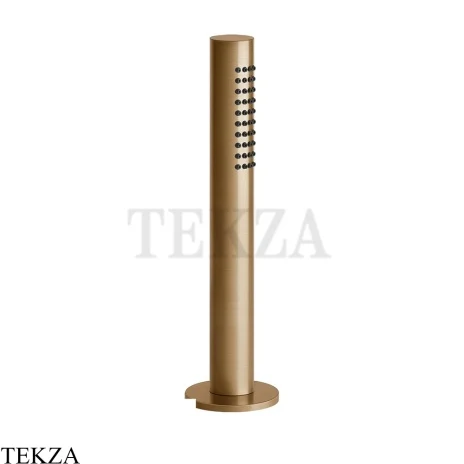 Gessi 316 BATH Душевой комплект на борт ванны 54127-726, Warm Steel Brushed PVD