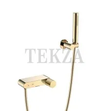 Boheme Stick Смеситель для ванны с изливом и гарнитуром Stick 123-GG.2 Gold TOUCH Gold