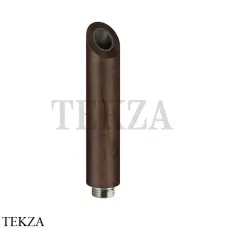 Gessi Душевая лейка Kneipp из розового дерева 32929-707, Black Metal Br. PVD