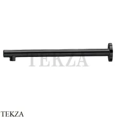 Newform Кронштейн для душа круглый настенный L=420 27692.01.093, черный матовый